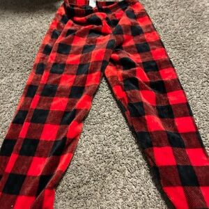 Red and black pjs